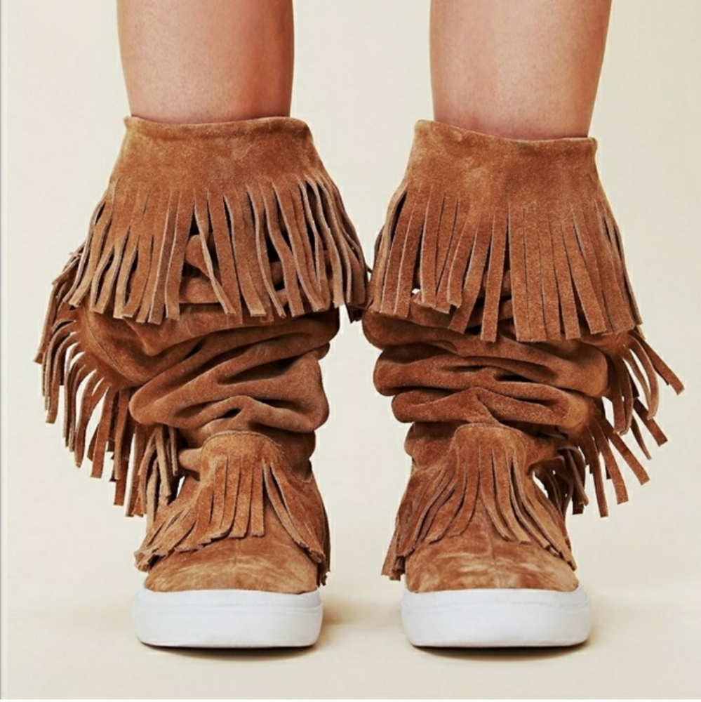 Free People Jeffrey Campbell Sedona Moccasins - Picture 2 of 6